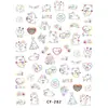 Adesivos para Nail Art em Relevo Estilo Ins em Estoque para Venda por Atacado, Adesivos de Unha de Alta Qualidade, Estilos Mistos, Designs Variados, Tendências Populares Online