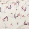 Tela de algodón rayón tela de algodón y seda amigable con la piel tela de algodón y seda ropa de dormir de verano tela de algodón rayón estampada venta de liquidación