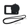 Adecuado para Dji Osmo Action6 Funda de Silicona Cubierta Protectora de Silicona Negra Accesorios para Cámara Deportiva Action6
