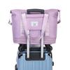 Bolsa de viagem universal com quatro camadas e ombro duplo, bolsa de rodas feminina, forte e durável, grande capacidade, à prova de respingos, bolsa de carrinho Oxford