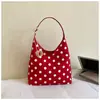 Linda Bolso de Mano de Lunares Moderno 2026 Verano Nuevo Elegante Moda Gran Capacidad Casual Alto Valor Personalizado