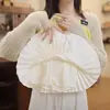 Conjunto de Verano para Niñas 2026 Nuevo Estilo Princesa Conjunto de Dos Piezas Falda Plisada de Manga Corta de Punto para Niñas