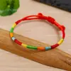 Pulseras Tejidas Hechas a Mano de Colores del Festival del Bote del Dragón, Pulseras de Hilo de Cinco Colores, Pulseras para Bebé de Hilo de Cinco Colores, Pulseras Tradicionales Hechas a Mano