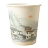 Vasos de Papel Desechables para Hotel Personalizados al por Mayor Habitaciones de Hotel Bed & Breakfasts Casas de Huéspedes Comerciales Engrosados Duraderos Vasos de Papel para Beber