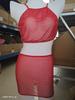 Transfronterizo Talla Grande Pedrería Brillante Pedrería Caliente Sexy Medias de Seda Falda Strapless Conjunto de Falda Corta