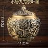 Adornos de Cobre Artesanías de Cobre Latas de Té Kowloon Latas de Té Repujadas