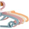 Cabides de Plástico para Roupas de Crianças, Cabides para Roupas de Crianças, Roupas de Crianças, Suportes para Roupas de Bebê, Cabides com Laço para Roupas de Bebê, Simples Porta-Calças