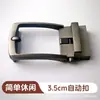 Nuevo Cinturón de Cuero Genuino para Hombre Más Vendido con Hebilla Automática de Aleación, Hebilla de Pasador de Imitación, Cinturón Versátil Casual de Gama Alta para Hombres