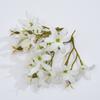 Orquídea Pequena Simulada DIY Xunpu Grampo de Cabelo Feminino Acessórios de Tiara de Flor 8,5 cm Flor de Chiffon Sapato e Chapéu Acessórios de Flor Artificial