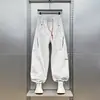 Tendência Verão Outono 2026 Casual Roupa de Trabalho Calças de Pernas Largas Masculinas Retrô Americano Versátil Esportes ao Ar Livre Calças Longas de Perna Reta