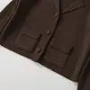 Ropa de Mujer al por Mayor Transfronteriza 2025 Nuevo Estilo Otoño Moda Callejera Relajada Chaqueta de Punto Elegante