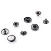 Fabricante de Guangdong Cobre Ferro Aço Inoxidável Metal Fivela de Quatro Botões 665 # 633 # 831 # 201 # 203 # Botões para Roupas Bagagem