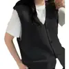 Chal de punto personalizado para mujer chal 2021 Primavera y Otoño nueva moda versátil sin mangas cárdigan suéter abrigo pequeño