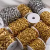 Hip Hop Europeo y Americano Acero Inoxidable Hecho a Mano Hueco Gotas de Agua de Mar Mariposa Cadena de Diamantes Accesorios de Joyería DIY Venta al por Mayor