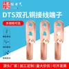 Fabricantes produzem conector de cobre de nariz de cobre de furo duplo DTS35 conector de cabo de 70 mm² orelha de fio de cobre nariz de fio de cobre