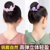 Rede de Cabelo Dança Latina Exame Torcedor de Cabelo Adereço de Cabeça Rede Invisível Acessórios de Cabelo Redinha Elástica para Coque de Crianças Companhia Aérea Bolsa de Rede