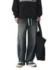 Ropa de Hombre Fengshe / 2026 Otoño-Invierno Nuevo Estilo Americano Holgado Retro Jeans de Guadaña Pantalones Largos para Hombre