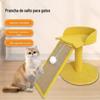 Ninho para gatos, plataforma de escalada para gatos, arranhador vertical integrado, brinquedo divertido e resistente ao desgaste, suprimentos para gatos