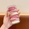 Gomas para el Pelo de Niñas, Ligas para el Pelo de Toalla, Cuerdas Pequeñas para el Pelo de Niñas, Cuerdas de Pelo de Alta Elasticidad que No Dañan el Pelo, Accesorios para el Pelo de Bebés