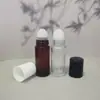 Botella de Vidrio con Bola Grande para Aceites Esenciales Botella Vacía con Bola Rodante Botella para Masaje con Aplicador 30ml Botella de Aceite Esencial con Bola Rodante Botella Vacía Pequeña