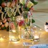 Jarrón de vidrio transparente de borosilicato transfronterizo, florero que levanta el agua, máquina para arreglos florales, decoración de mesa de comedor de hotel.