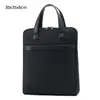 Bolso tote de negocios Oxford mejorado para hombre, bolso de hombro, bolso cruzado, maletín de gran capacidad, con impresión de logotipo