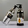 500ml Shampoo Combinação Tampa de Ombro Frasco de Cuidados Fabricante de Animais Frasco de Shampoo de Gengibre Frasco de Condicionador Elegante Personalização