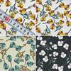 Algodón en stock tela estampada al por mayor moda fresca floral activo tela estampada ropa de niños tela para camisa