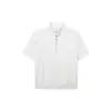 2026 Camiseta de Cuello Alto Inspirada en Diseñador para Hombre Camisa Polo de Verano Holgada de Manga Corta Top de Alta Gama Moderno Polo