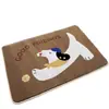 Alfombra de piso de imitación cachemir de capibara para baño, inodoro, alfombrilla absorbente para pies, recibidor, fácil de limpiar, felpudo, dropshipping