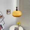 Lámpara Colgante Bauhaus Vintage para Dormitorio, Estilo Japonés Wabi-Sabi, Estudio, Comedor Estilo Retro Ins, Lámpara de Vidrio para Barra de Bar
