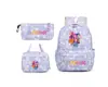 Equipo Cazador de Demonios Transfronterizo Mochila de Tres Piezas Gran Capacidad Reducción de Carga Impermeable Resistente al Desgaste Tela Oxford Mochila Escolar para Viajes Diarios de Estudiantes