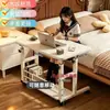 Mesita de noche, mesa móvil de altura ajustable, mesa de computadora para dormitorio, escritorio simple para el hogar, mesa de estudio para dormitorio estudiantil, mesa de computadora