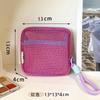 Bolsa de tofu de color transfronterizo de comercio exterior, bolsa de almacenamiento de cosméticos de malla ultraligera, bolsa de lavado de malla de dopamina de gran capacidad