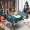 Mantel de Navidad Rojo Festivo Decorativo Tela Sala de Estar Ambiente Navideño Mantel Comedor Mesa de Centro Mantel Rectangular