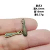 Pendente Cruzado Amazon Folha de Bronze Antigo Floco de Neve Vintage Charme Artesanal Contas DIY Acessórios para Joias Atacado