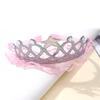 Diadema de Corona de Encaje Transfronterizo Corona de Sirena Pedrería Joyería para Niños Diadema de Rendimiento para Vacaciones Diadema