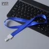 Portacredencial de Trabajo Lanyard Insignia de Tarjeta de Campus Plástico Lanyard para Insignia de Estudiante Impresión de Logotipo Lanyard Personalizado