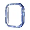 Adecuado para Funda Protectora de Diamantes de una Sola Fila Electrochapada para Iwatch11Pc, Funda Protectora para Apple Watch, Funda de Reloj Incrustada de Diamantes