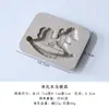 Moldes de Silicone para Folhas de Cera de Aromaterapia DIY, Vários Estilos de Combinação, Moldes de Etiqueta Suspensa de Gesso Perfumado de Furo Único e Múltiplas Formas