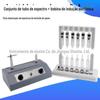 Espectro de Emissão de 6 Gases de Observação de Hidrogênio, Hélio, Mercúrio, Neônio, Argônio e Nitrogênio em Tubo de Espectro Grupo Instrumentos de Ensino de Física do Ensino Médio
