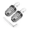 Accesorios de Modificación para Motocicleta Adecuados para Yamaha Nmax155 Tapón de Manillar Ponderado de Aleación de Aluminio Terminal de Equilibrio