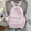 Mochila Estilo Coreano INS Estilo Academia Estrellas Alta Apariencia Nicho Estudiante Mochilas Lindas para Secundaria y Preparatoria Mochila Nueva