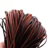 Corda feita à mão diy artesanato em couro couro camada superior couro bovino corda trançada tira de couro cinto de corda corda couro curtido vegetal corda de couro plana