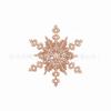 Acessórios de Natal Transfronteiriços Glitter Rosa Uva Flocos de Neve Decoração de Casa Flores Decorativas Planta Atacado