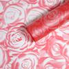Nueva rosa grande y película de gel día de San Valentín papel mate caja de regalo floral materiales de empaque de flores papel de regalo para floristería