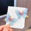 Pasador de Pelo Antiguo Súper Hada Mariposa Tridimensional Pasador de Pelo Flequillo de Bebé Pinza Lateral Ropa China Adorno para el Cabello Pinza para el Cabello de Niña Pequeña