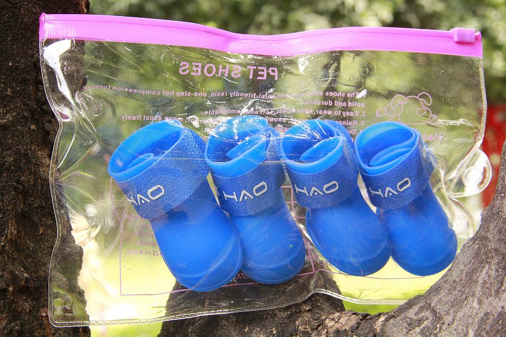 宠物防水狗雨鞋 (2)