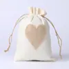 Bolsa de cordón especial de amor transfronteriza Bolsa de regalo de Halloween Bolsita de regalo de Navidad Embalaje de doble cordón en stock