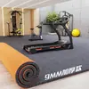 Tapete de Piso Amortecedor para Esteira Fitness Doméstico Bicicleta Ergométrica Antiderrapante Redução de Ruído Isolamento Acústico À Prova de Choque Tapete Espesso Absorvente de Som